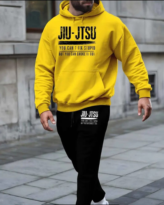 Jogging jaune jjb