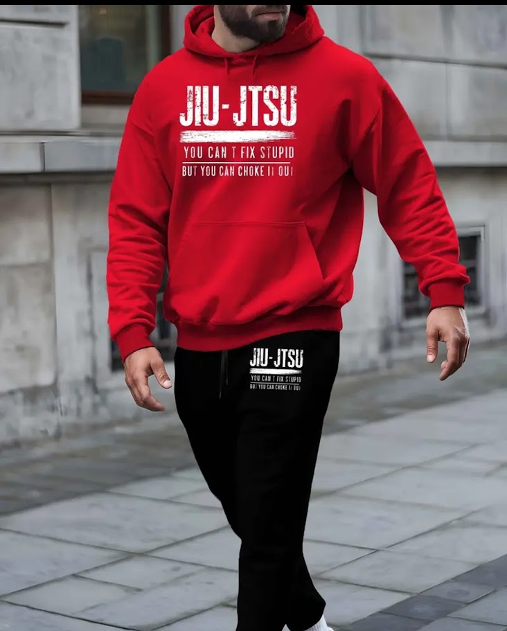 Jogging rouge jjb